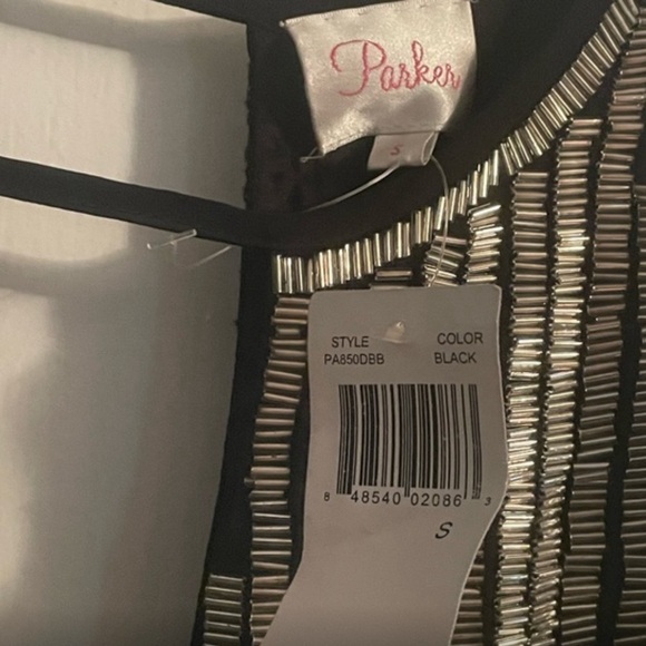 Parker - Black Beaded Top, Small, Beautiful! - Picture 5 of 8